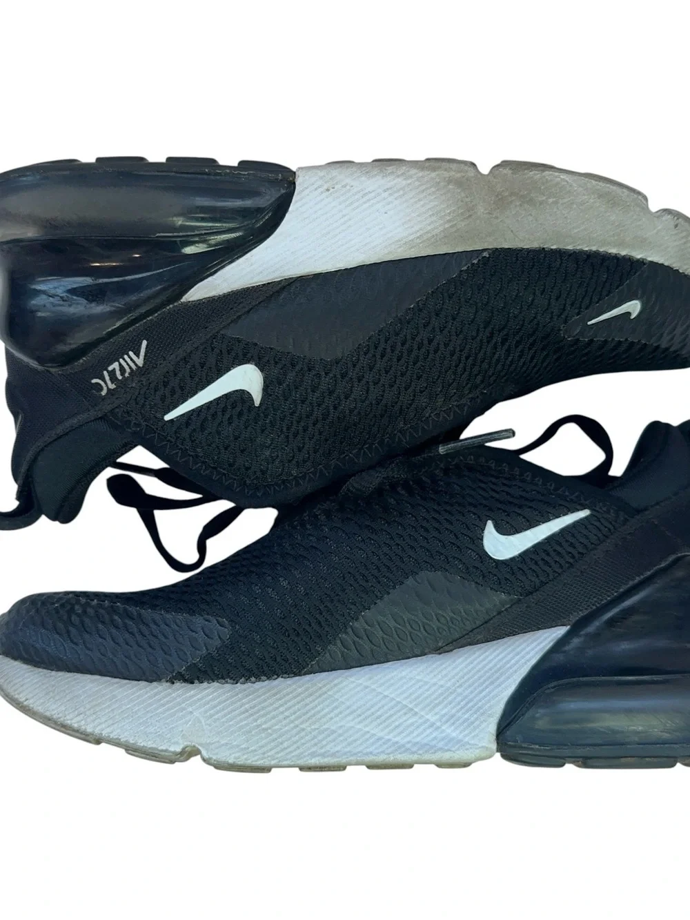 Nike Air Max 270 Shoes Youth Size 13C AO2372-001 Black